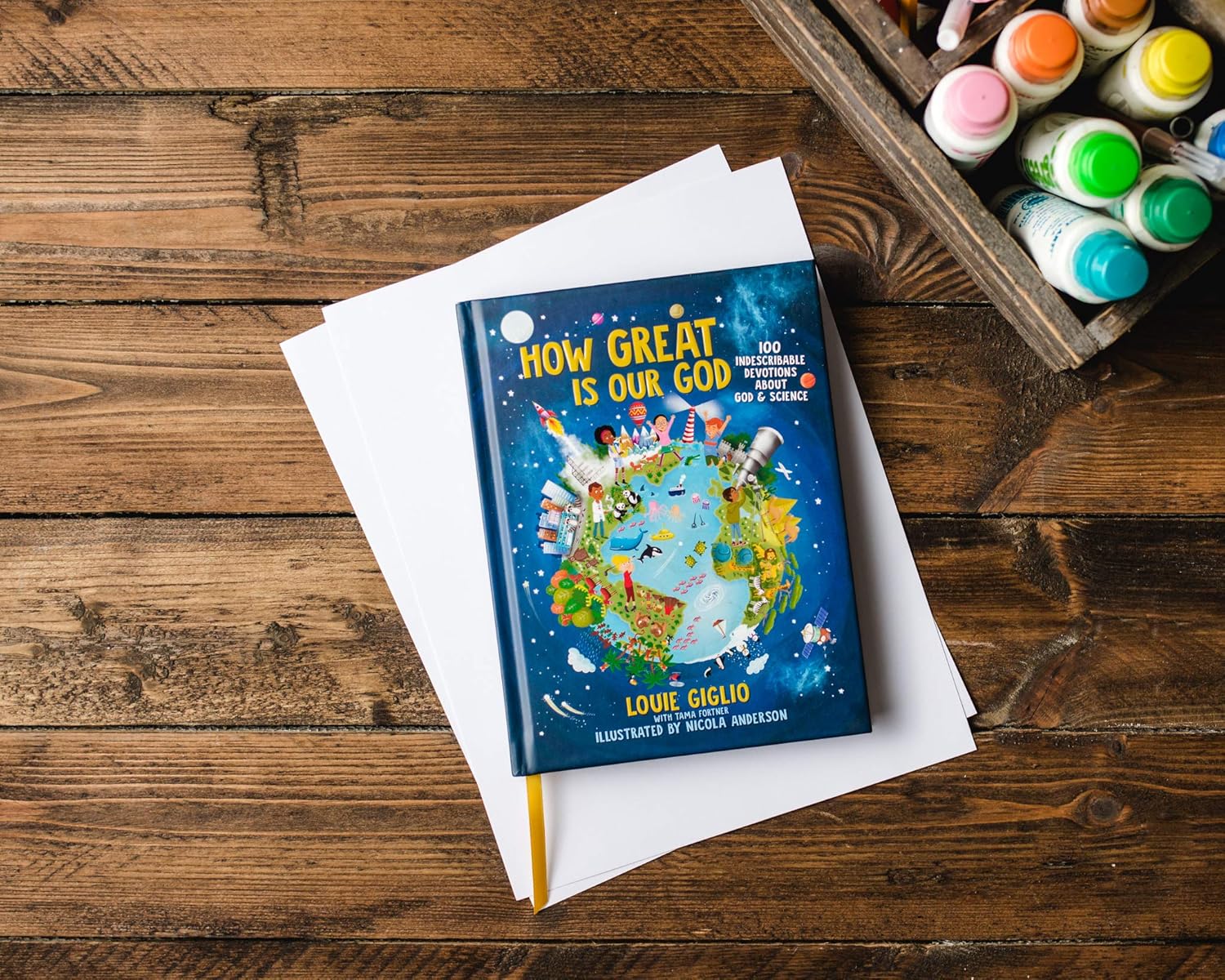 How Great Is Our God: 100 Indescribable Devotions About God and Science // Louie Giglio - passion resources