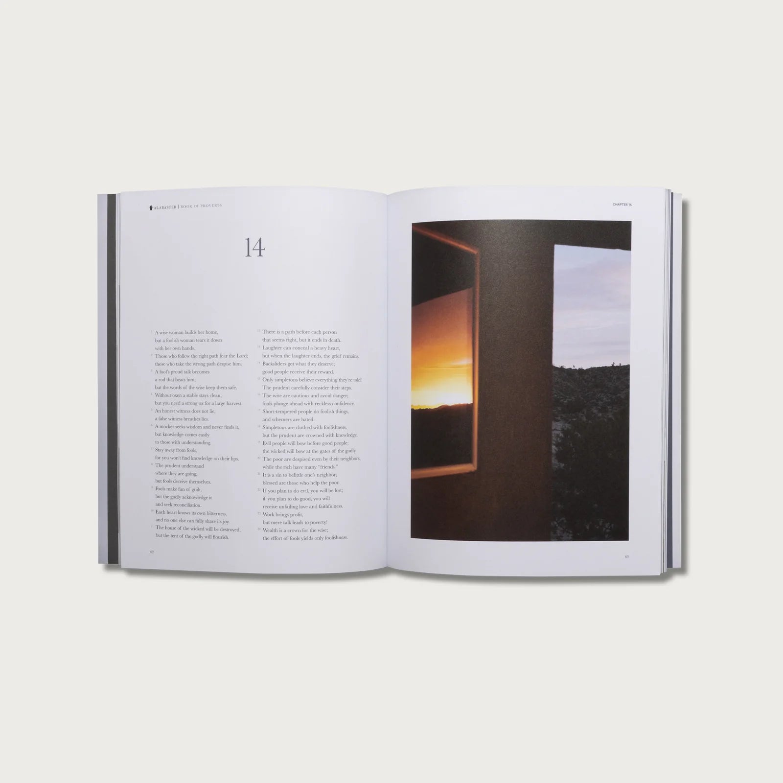 Alabaster // The Book of Proverbs - passion resources