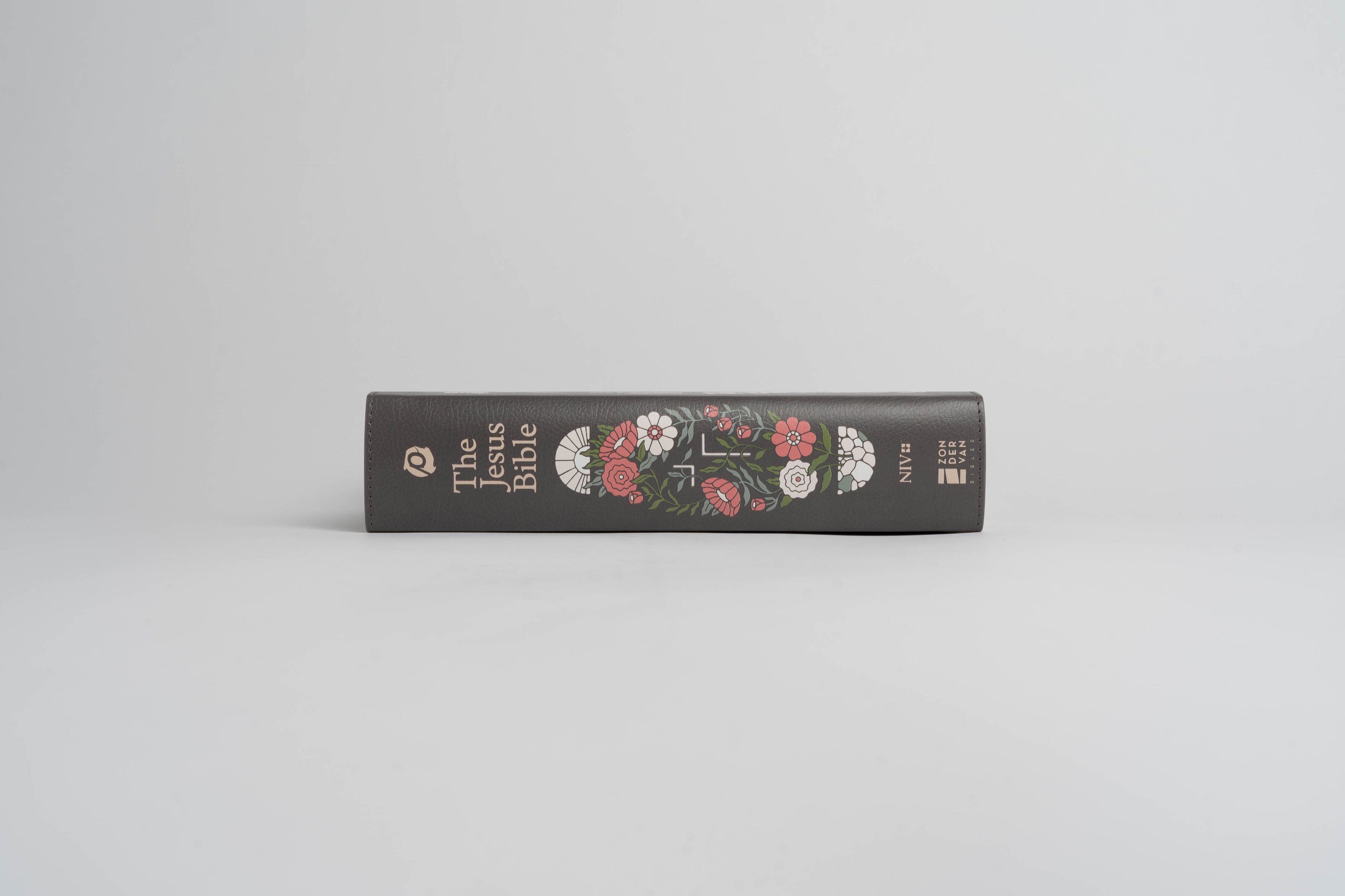 The Jesus Bible - NIV - Artist Edition Leather (Joshua Noom) Gray - passion resources