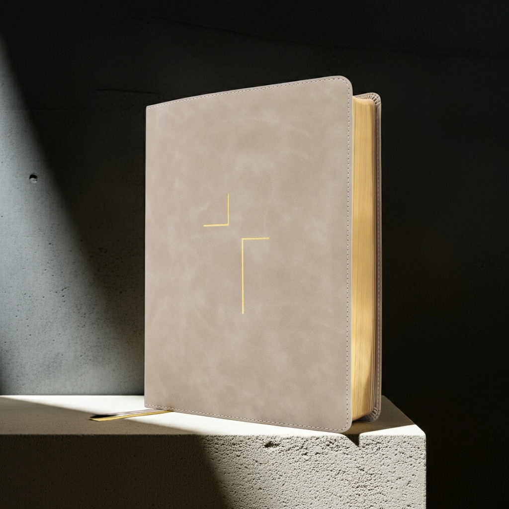 The Jesus Bible - NIV - Stone Leathersoft // Pre-Order - passion resources