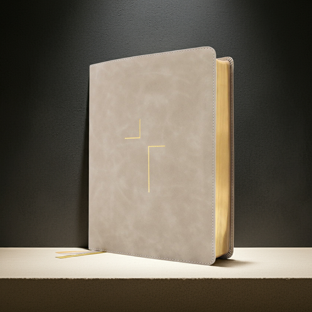 The Jesus Bible - NIV - Stone Leathersoft // Pre-Order - passion resources