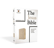 The Jesus Bible - NIV - Stone Leathersoft // Pre-Order