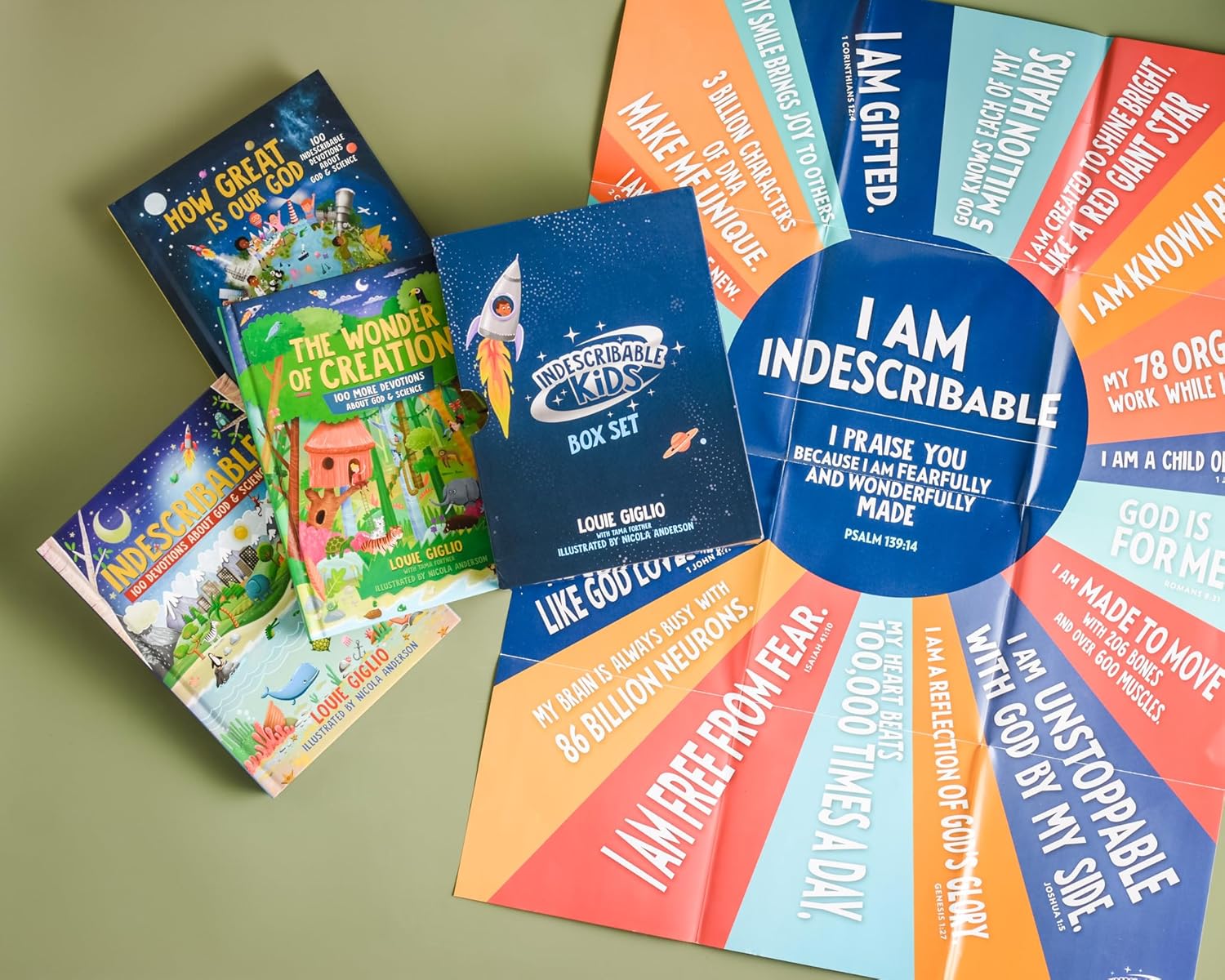 Indescribable Kids Box Set: Includes 3 Devotionals About God and Science! // Louie Giglio