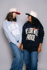 The Lord Will Provide- Black Trucker Hat