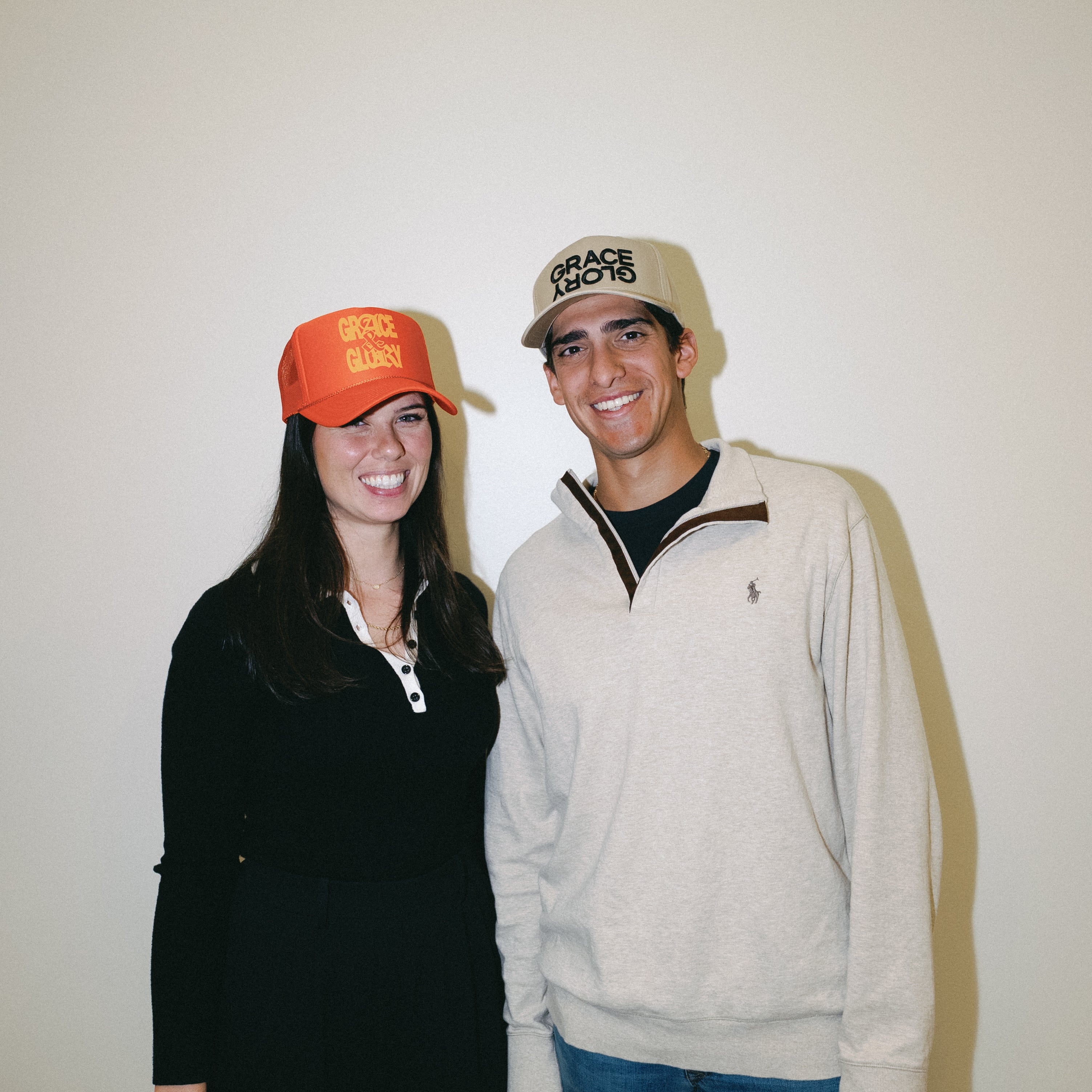 Grace & Glory Khaki Trucker Hat - passion resources