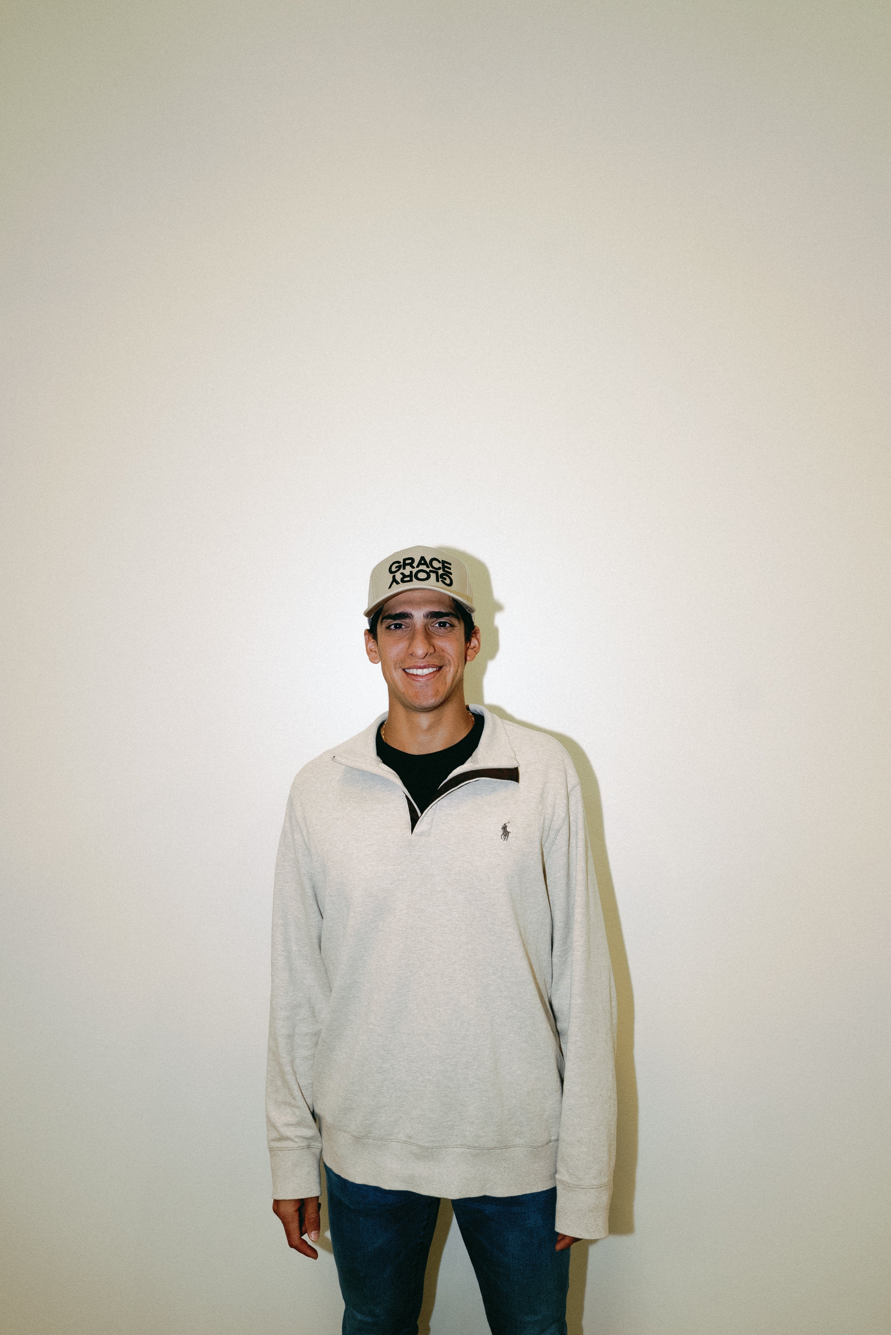 Grace & Glory Khaki Trucker Hat