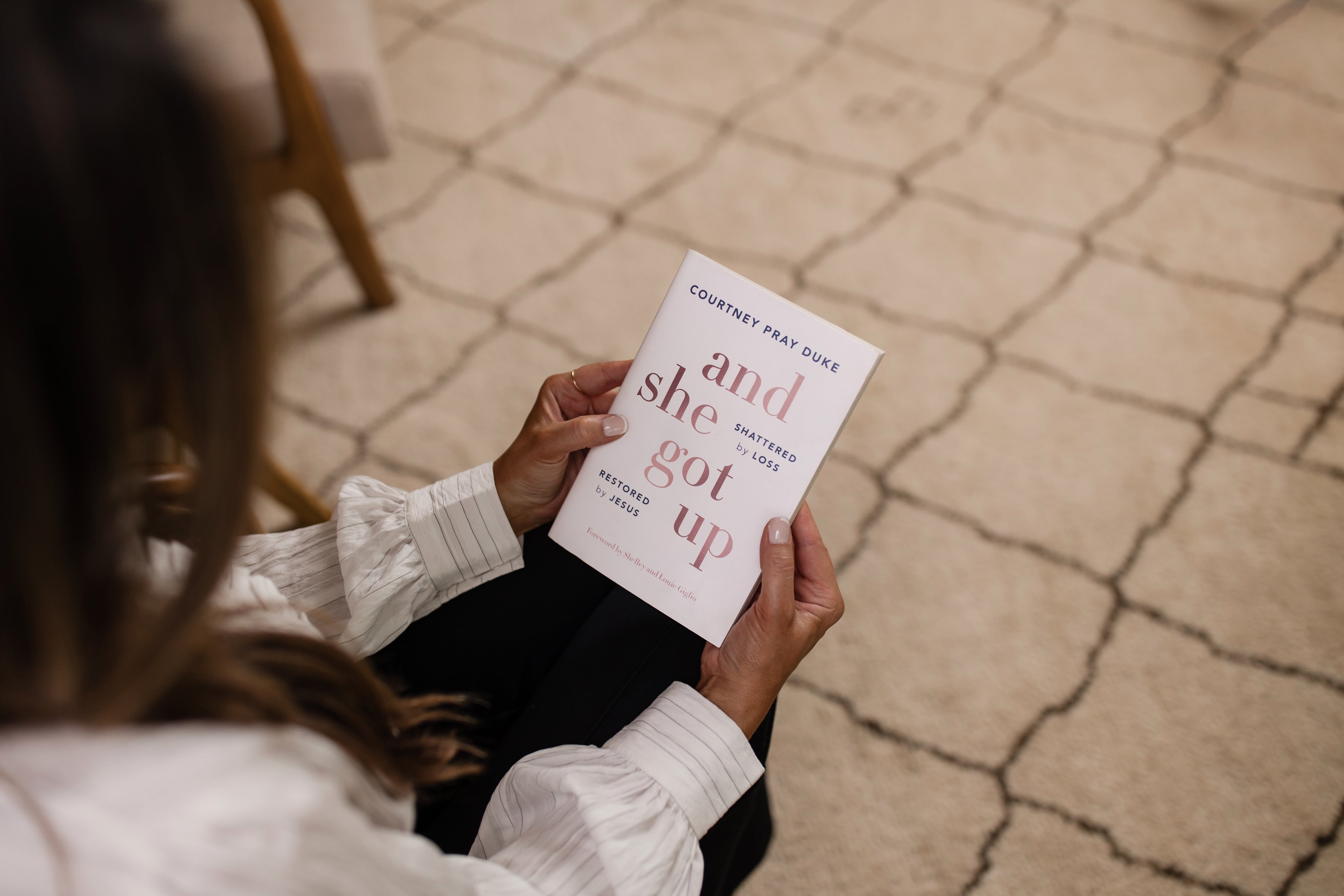 And She Got Up: Shattered by Loss, Restored by Jesus // Courtney Pray Duke //  Pre-Order
