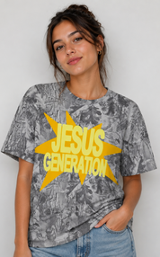 Jesus Gen Camo Tee