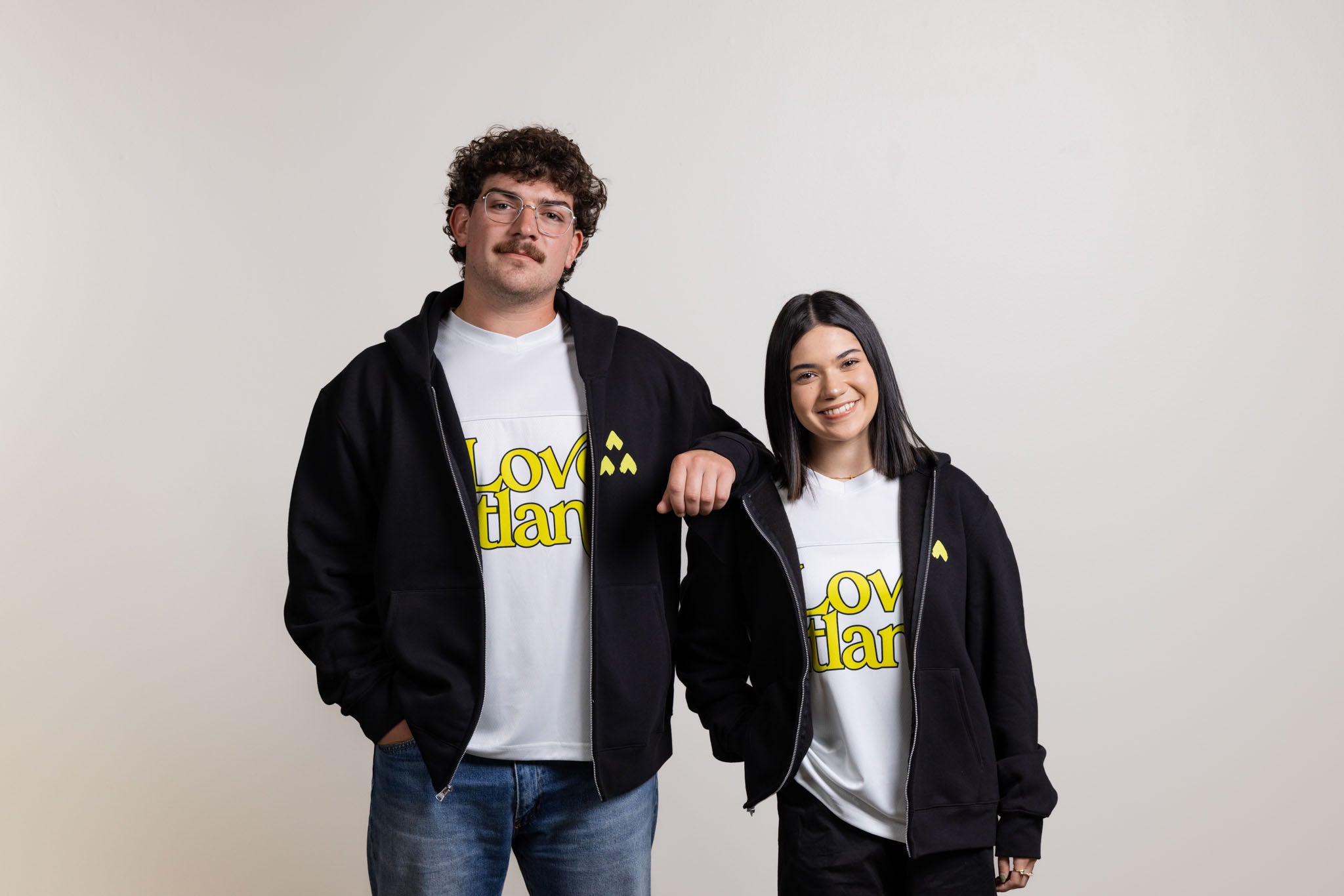 Love Atlanta // Zip-up Hoodie