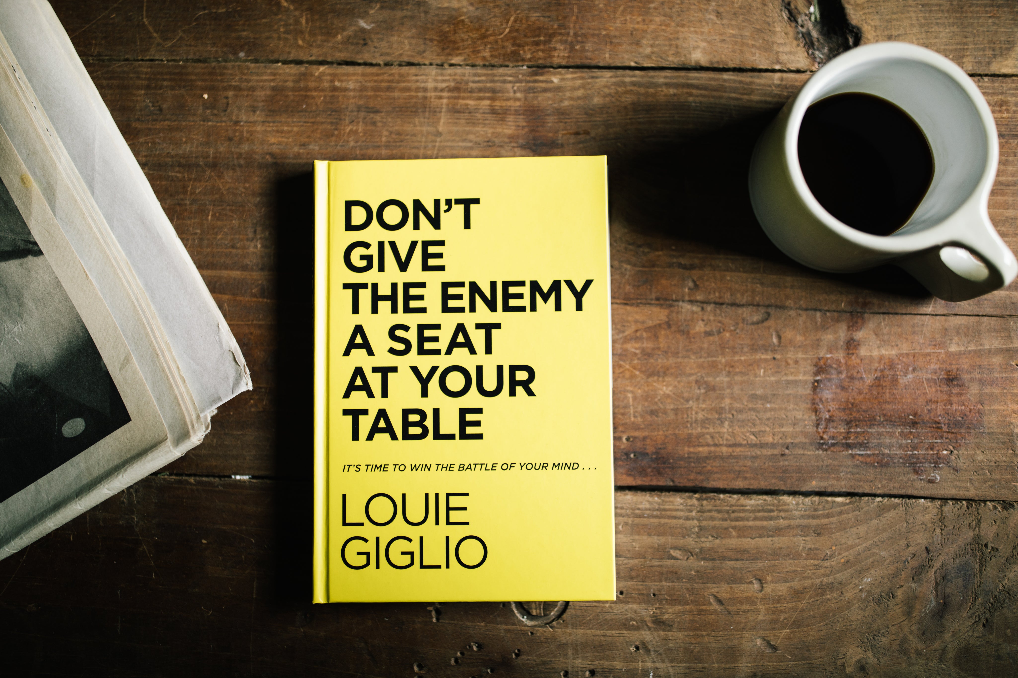 Don't Give The Enemy a Seat at Your Table - Louie Giglio - passion resources