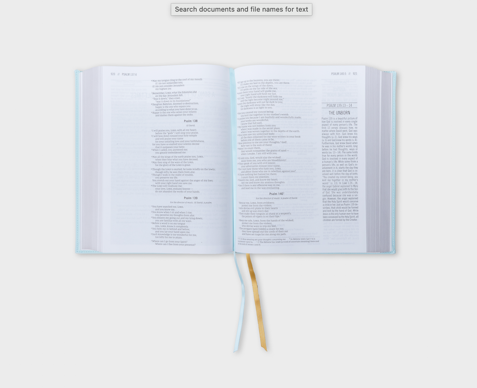 The Jesus Bible - NIV - Blue Leathersoft Hardcover // Pre-Order