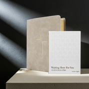 The Jesus Bible - Stone Leathersoft (NIV) + Free copy of Waiting Here for You