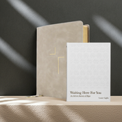 The Jesus Bible - Stone Leathersoft (ESV) + Free copy of Waiting Here for You