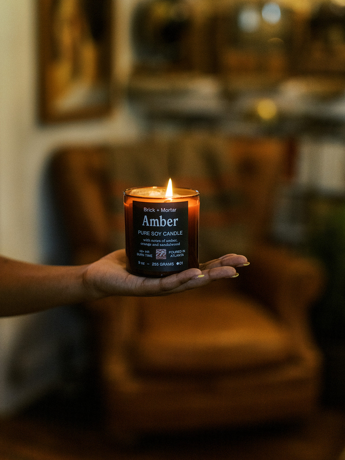 Candle | Amber Scent