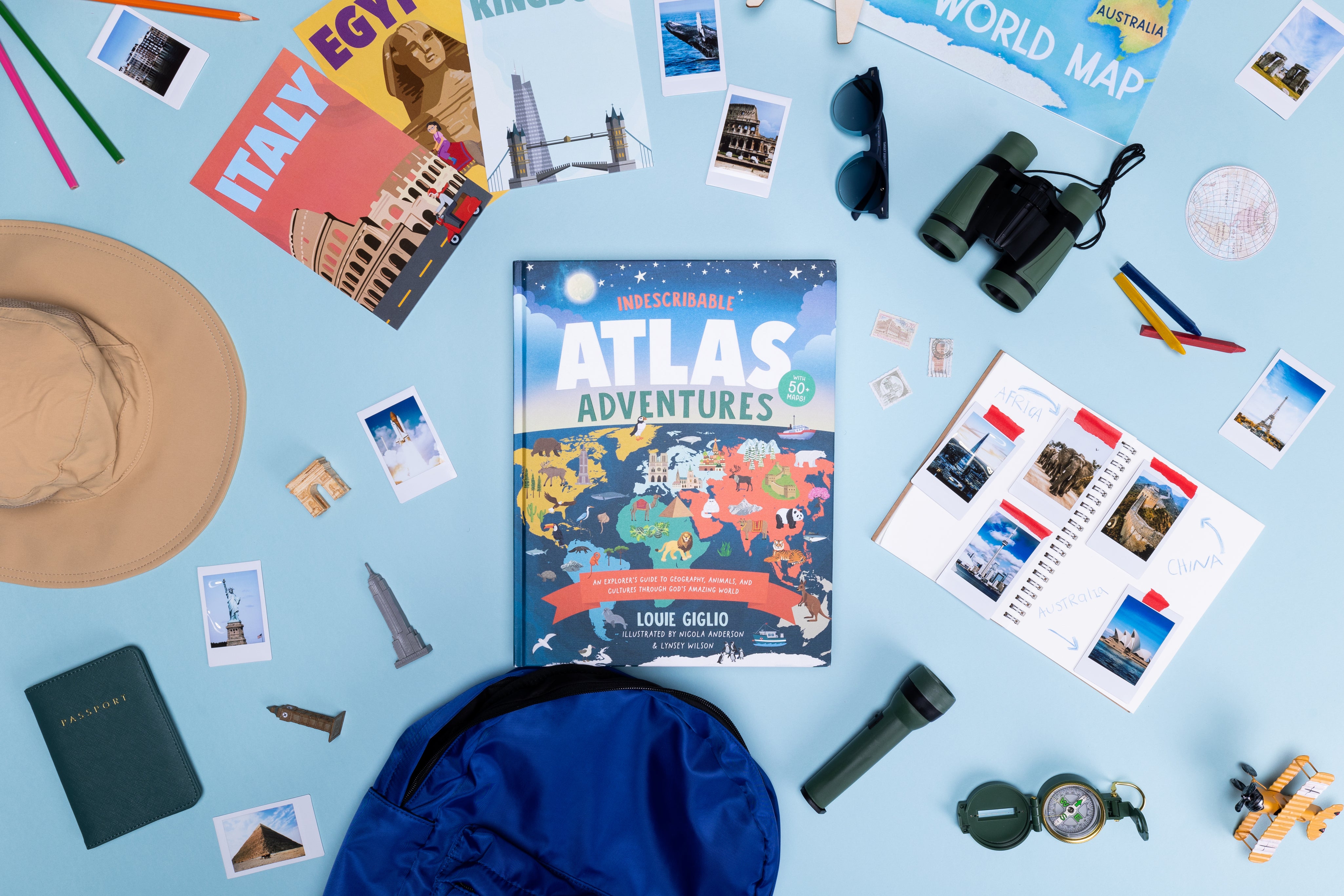 Indescribable Atlas Adventures: An Explorer's Guide to Geography, Animals, and Cultures Through God's Amazing World - passion resources