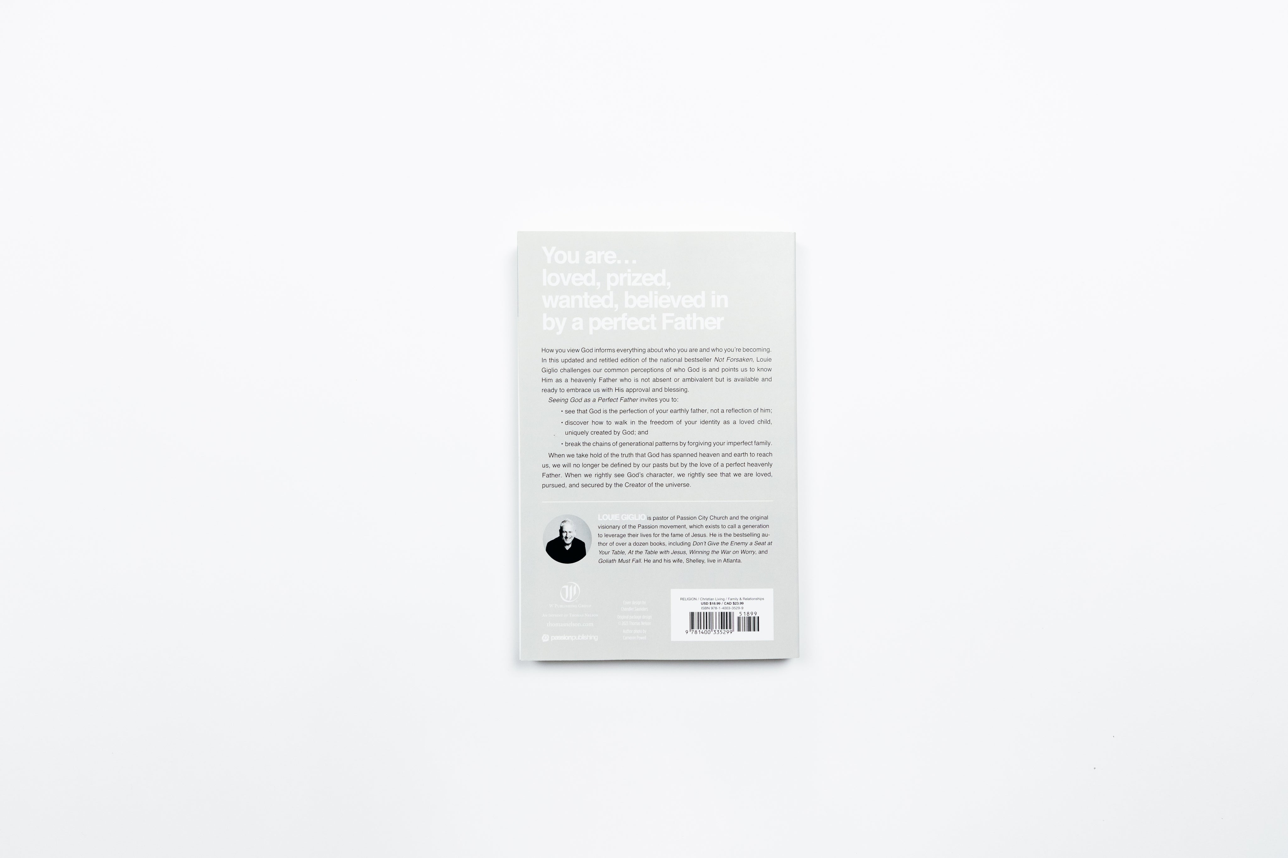 Seeing God as a Perfect Father: and Seeing You as Loved, Pursued, and Secure - passion resources