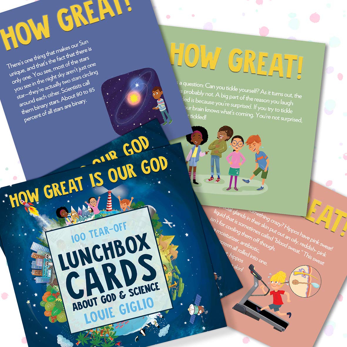 How Great Is Our God Lunchbox Cards - Louie Giglio - passion resources