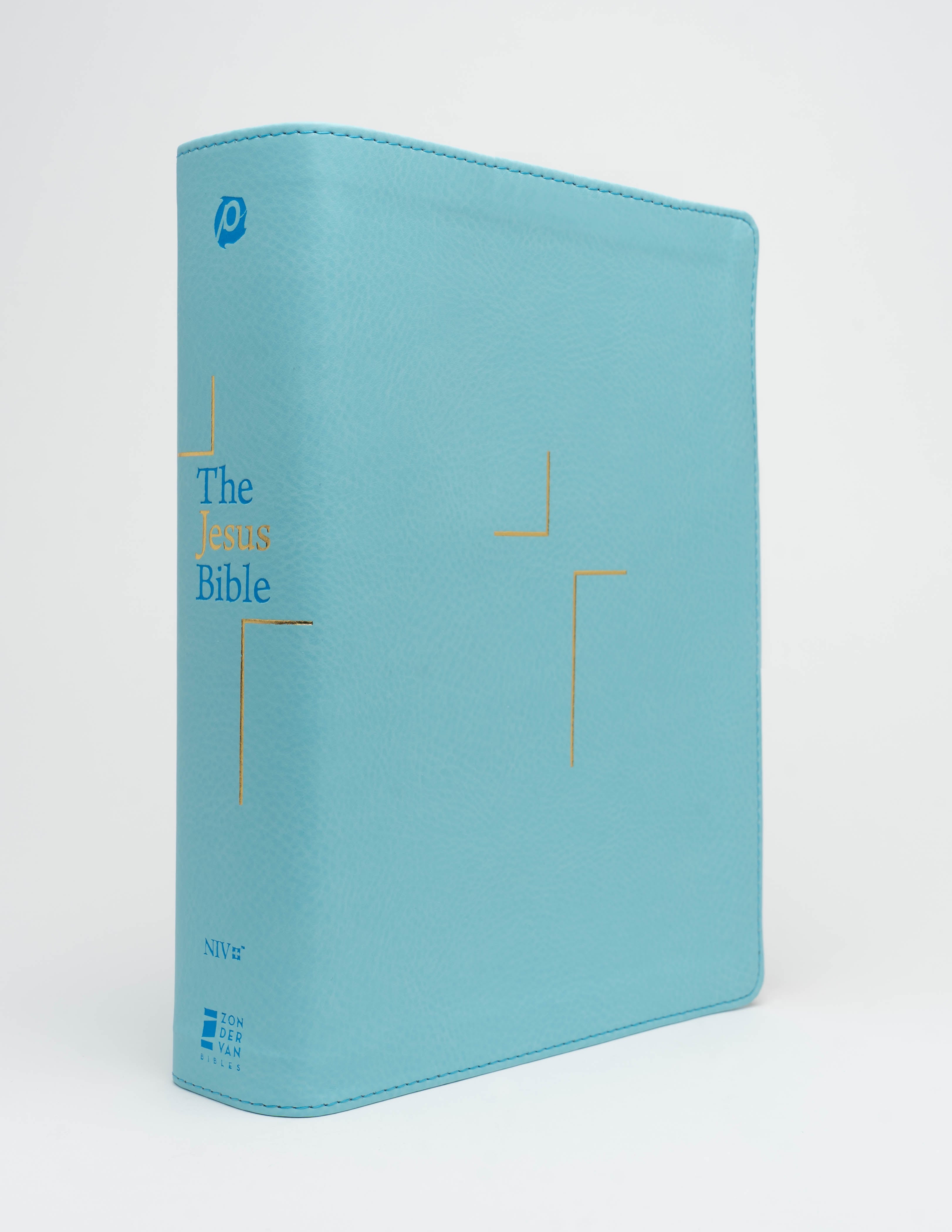 The Jesus Bible - NIV - Blue Leather - passion resources