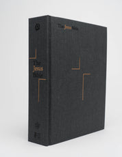 The Jesus Bible - ESV - Charcoal Linen - passion resources