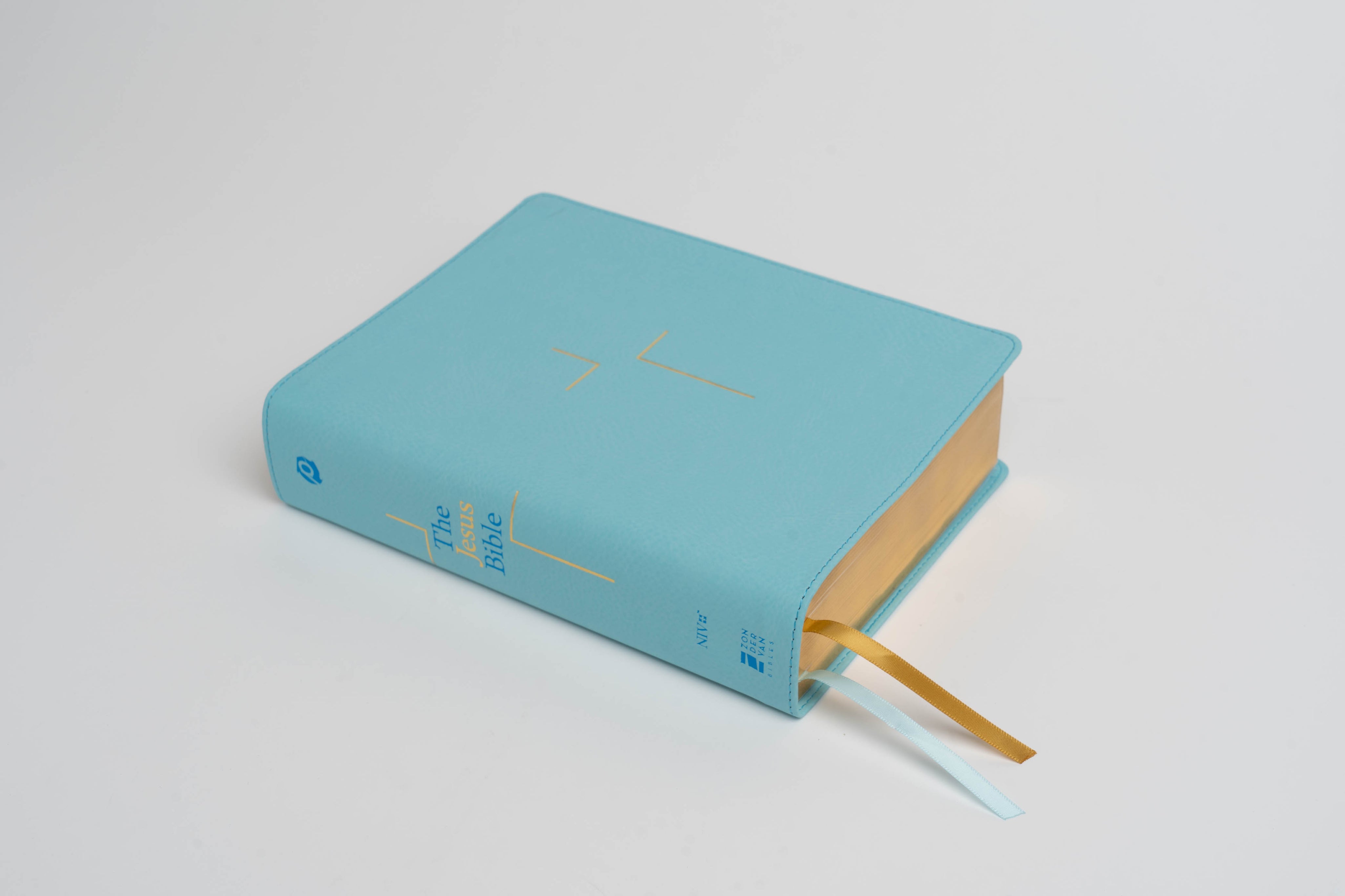 The Jesus Bible - NIV - Blue Leather - passion resources