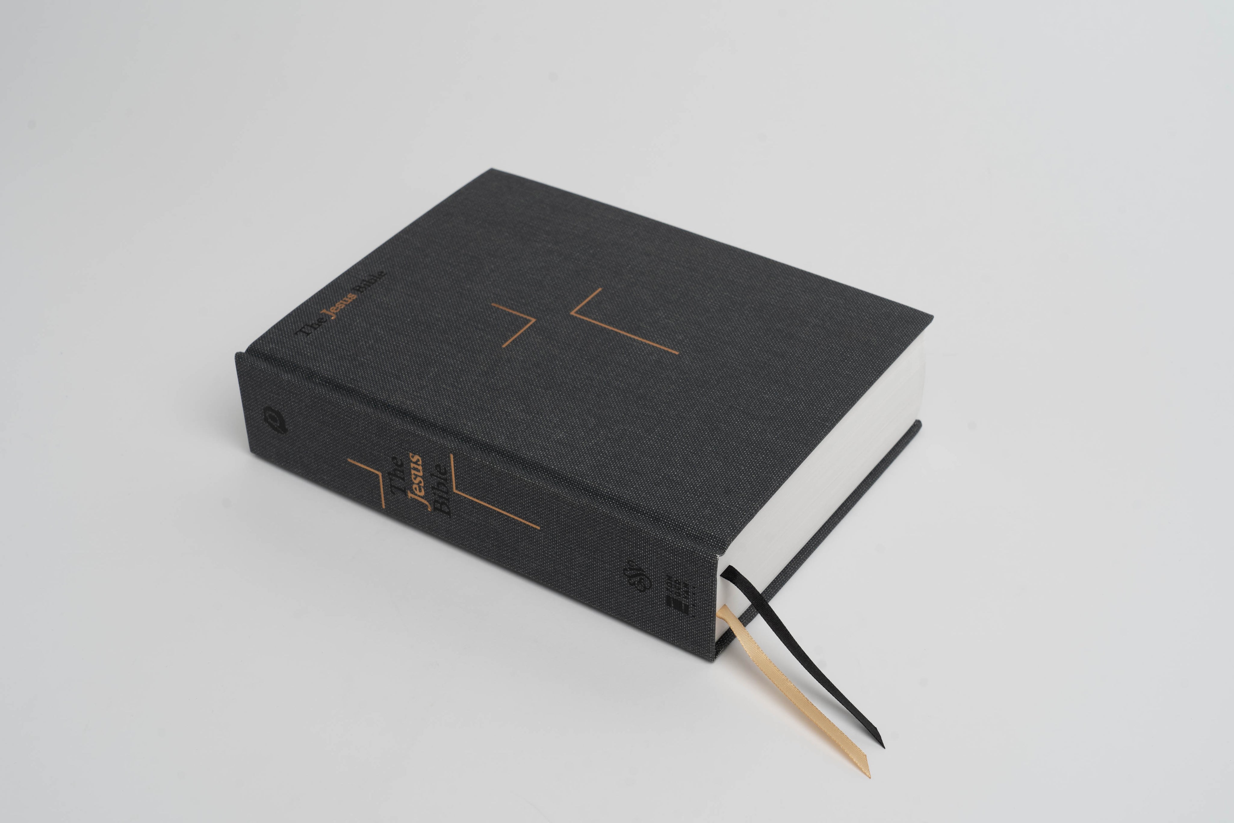 The Jesus Bible - ESV - Charcoal Linen - passion resources
