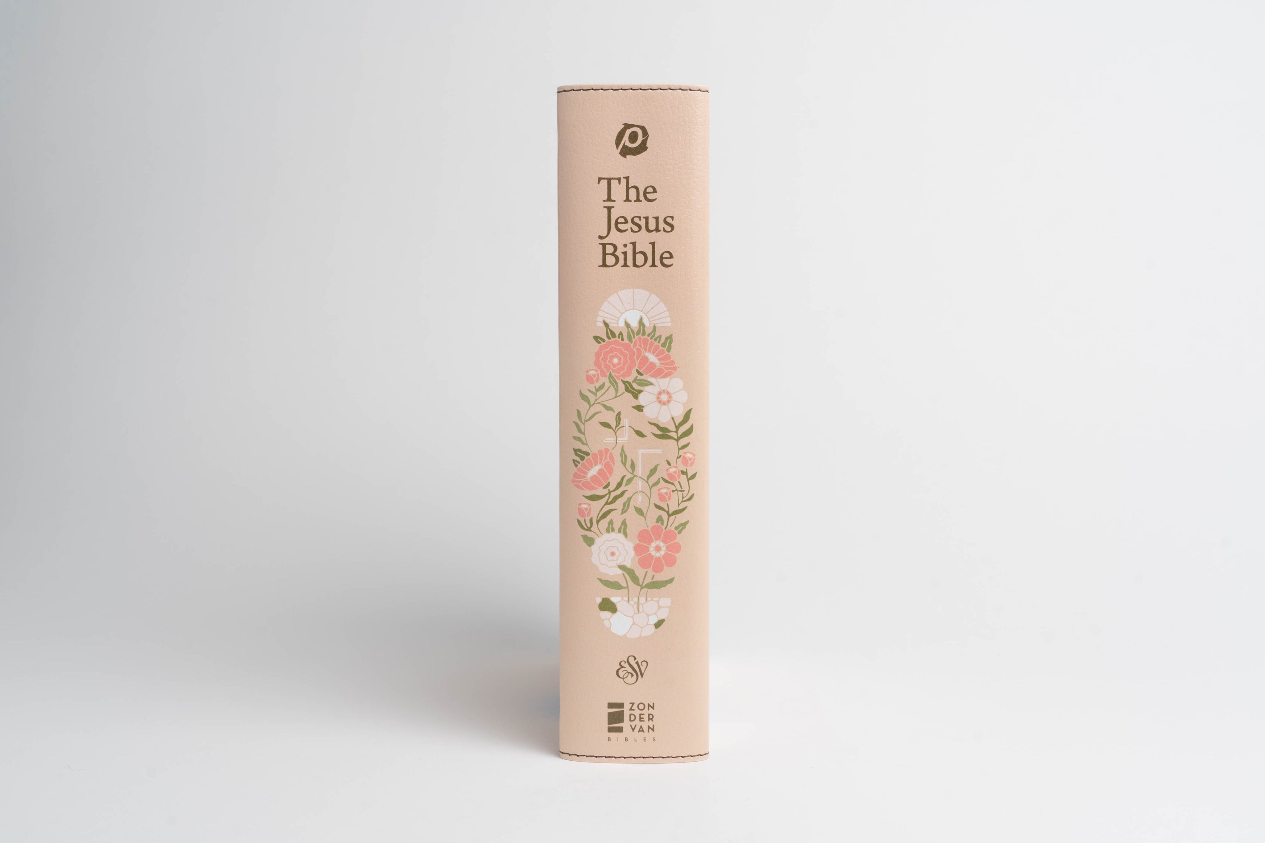The Jesus Bible - ESV - Artist Edition Leather (Joshua Noom) Peach - passion resources