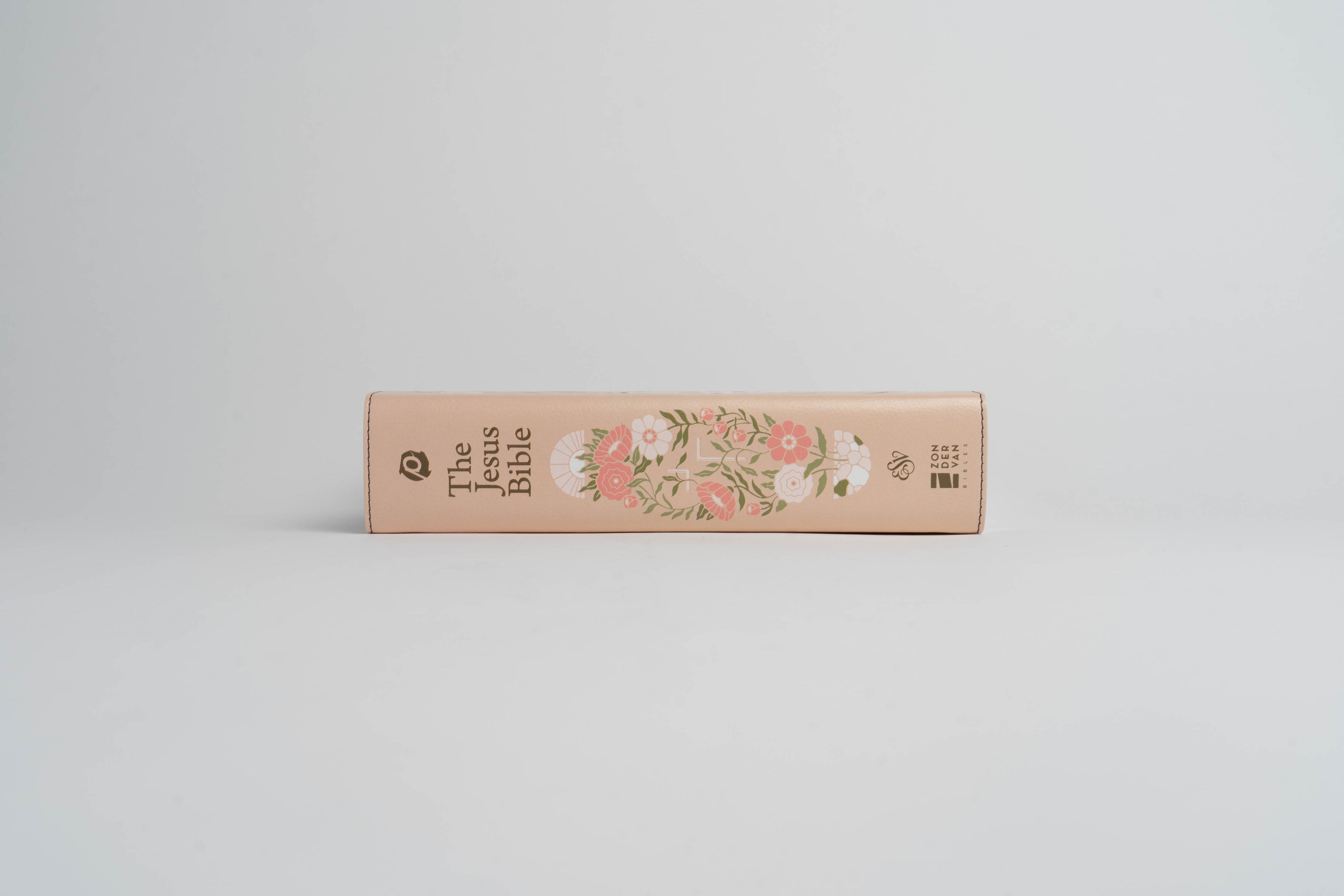 The Jesus Bible - ESV - Artist Edition Leather (Joshua Noom) Peach - passion resources