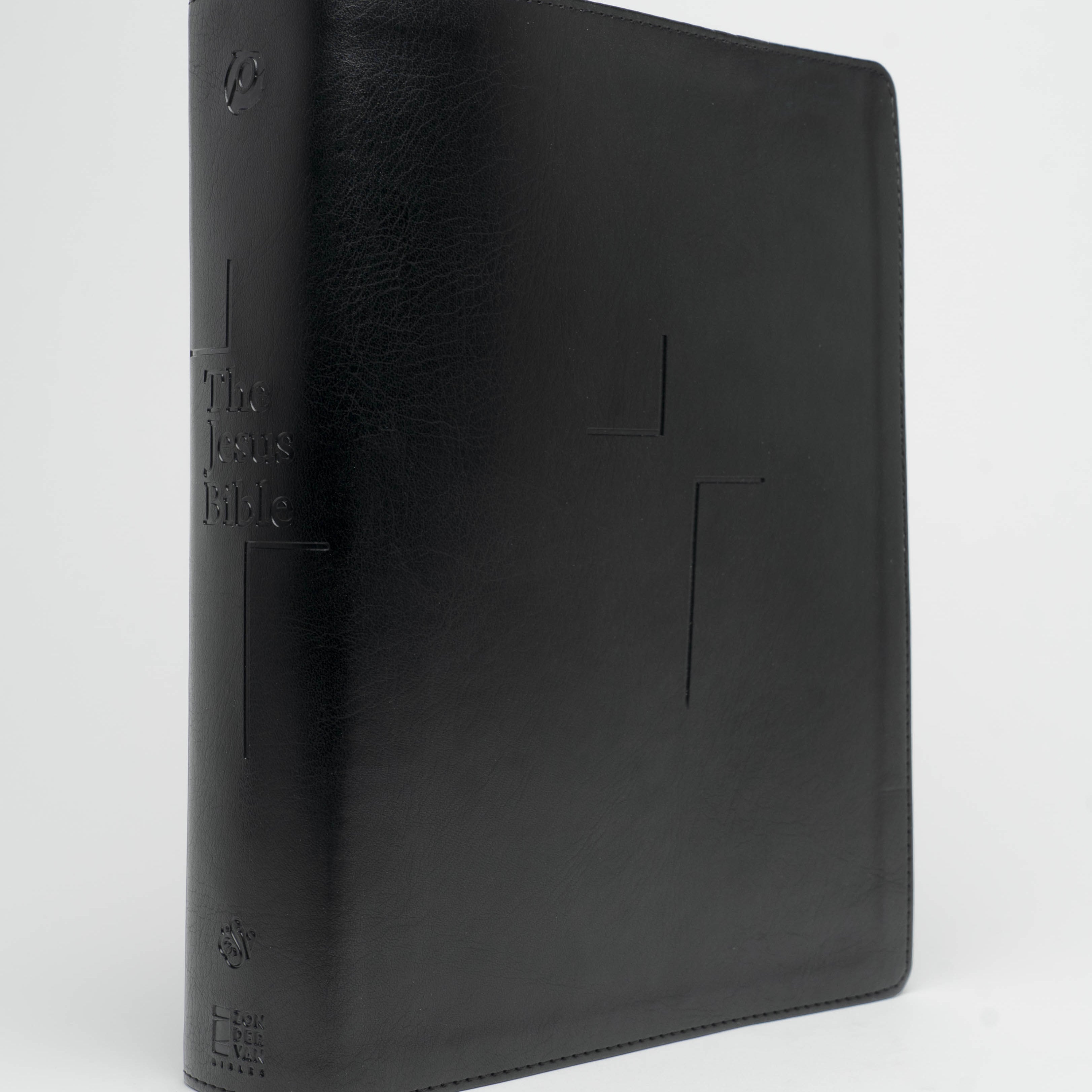 The Jesus Bible - ESV - Black Leather - passion resources