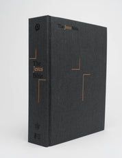 The Jesus Bible - ESV - Charcoal Linen - passion resources