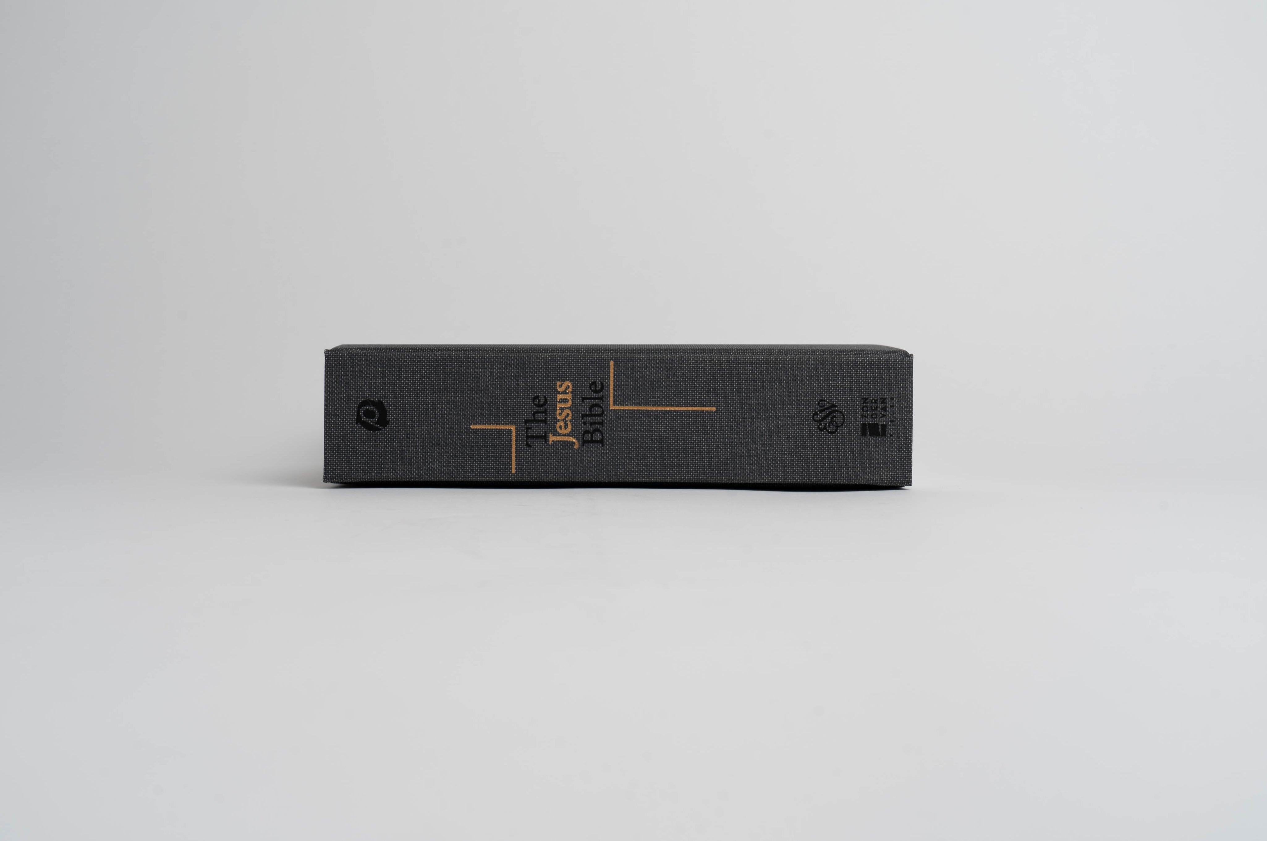 The Jesus Bible - ESV - Charcoal Linen - passion resources