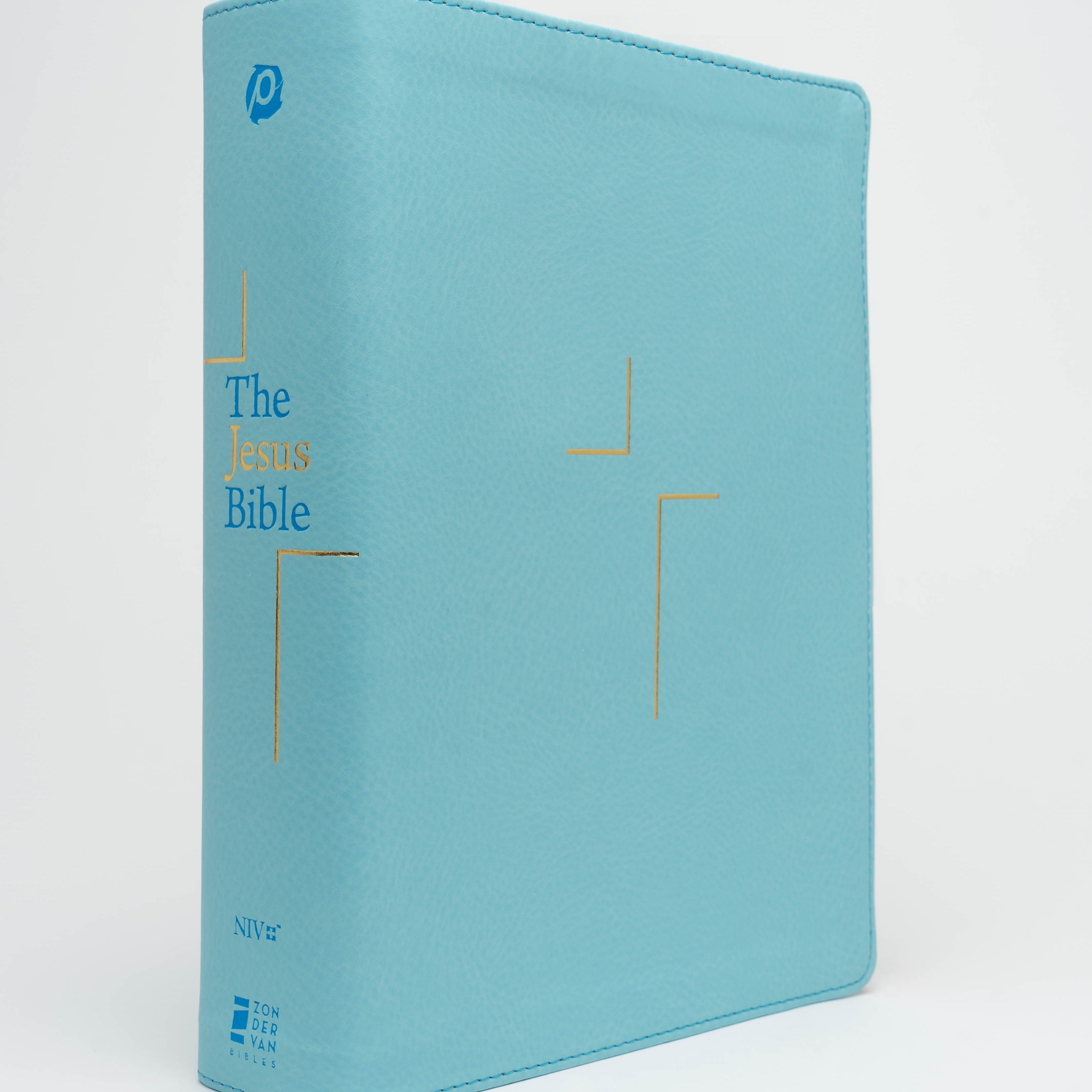 The Jesus Bible - NIV - Blue Leather - passion resources