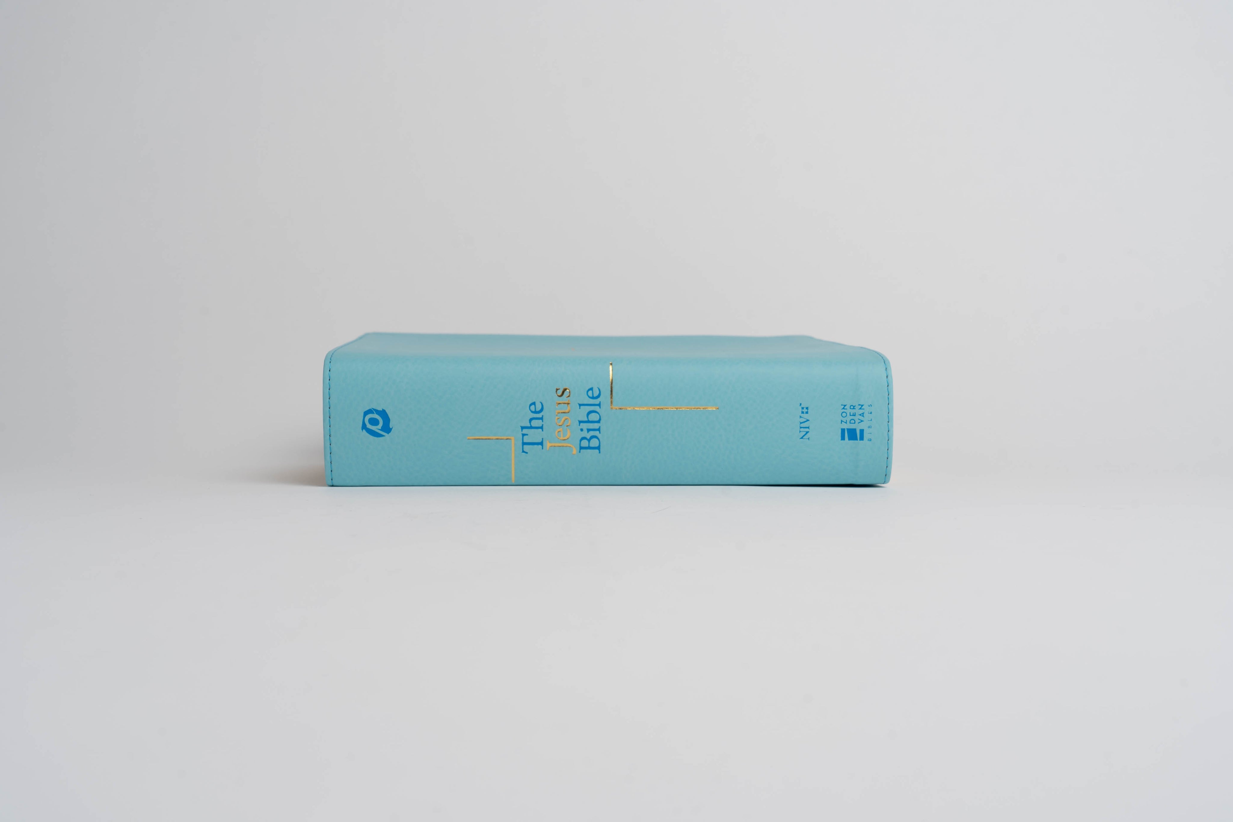 The Jesus Bible - NIV - Blue Leather - passion resources