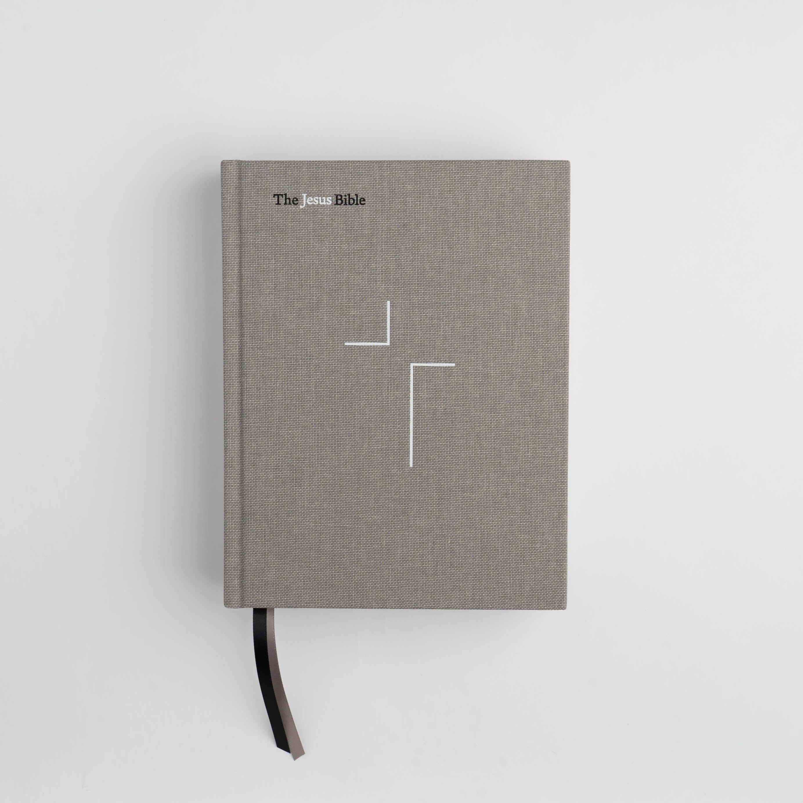 The Jesus Bible - NIV - Gray Linen - passion resources