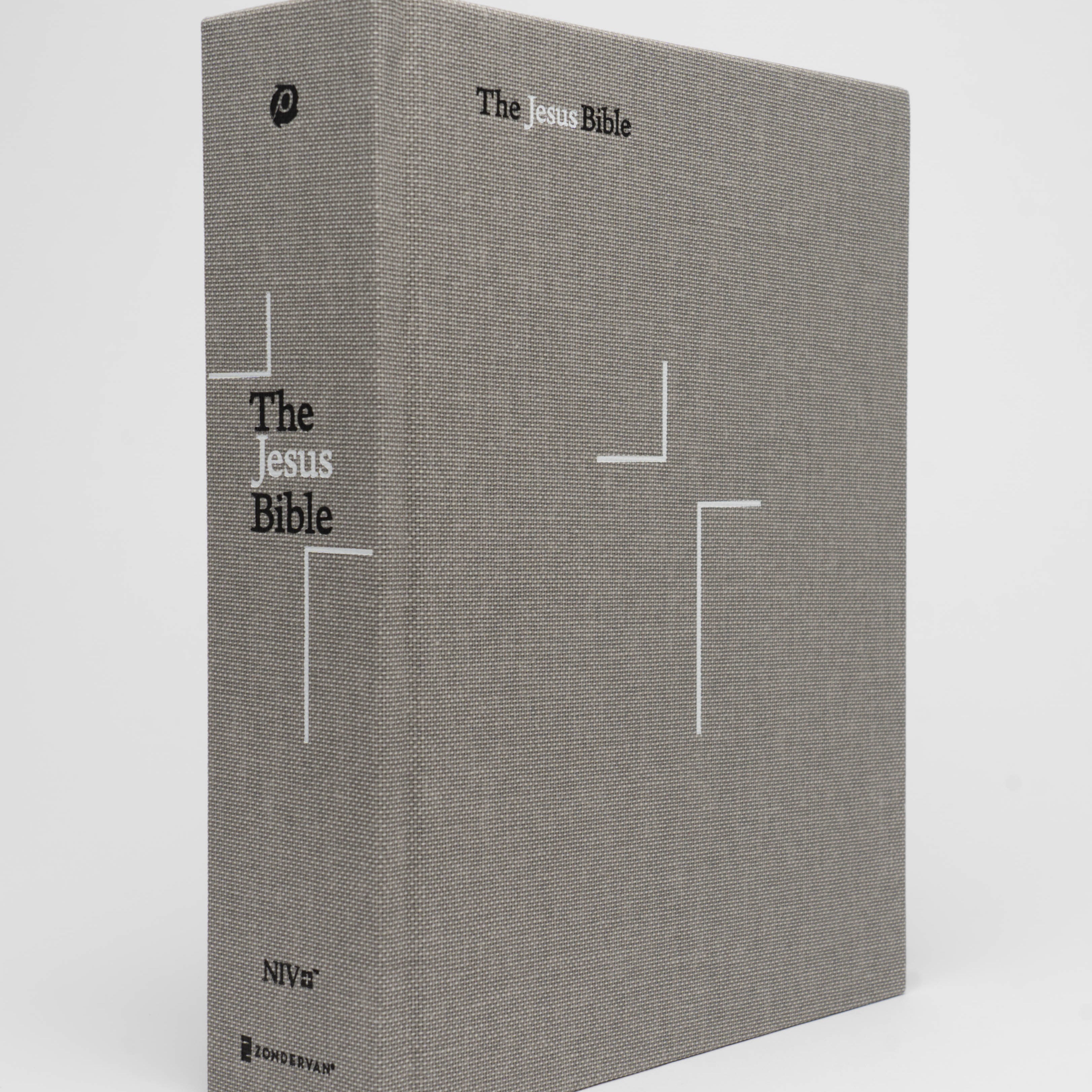 The Jesus Bible - NIV - Gray Linen - passion resources