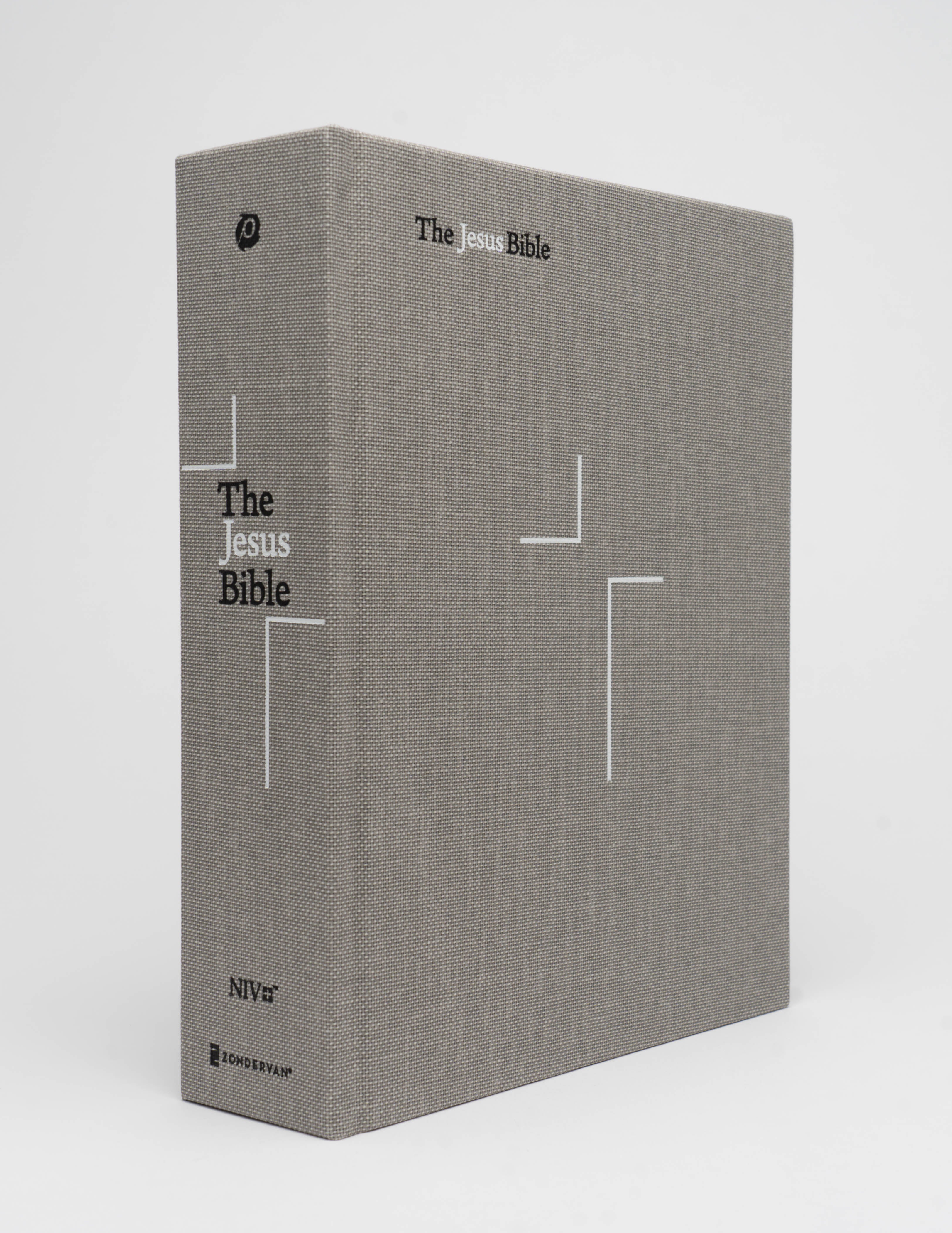 The Jesus Bible - NIV - Gray Linen - passion resources