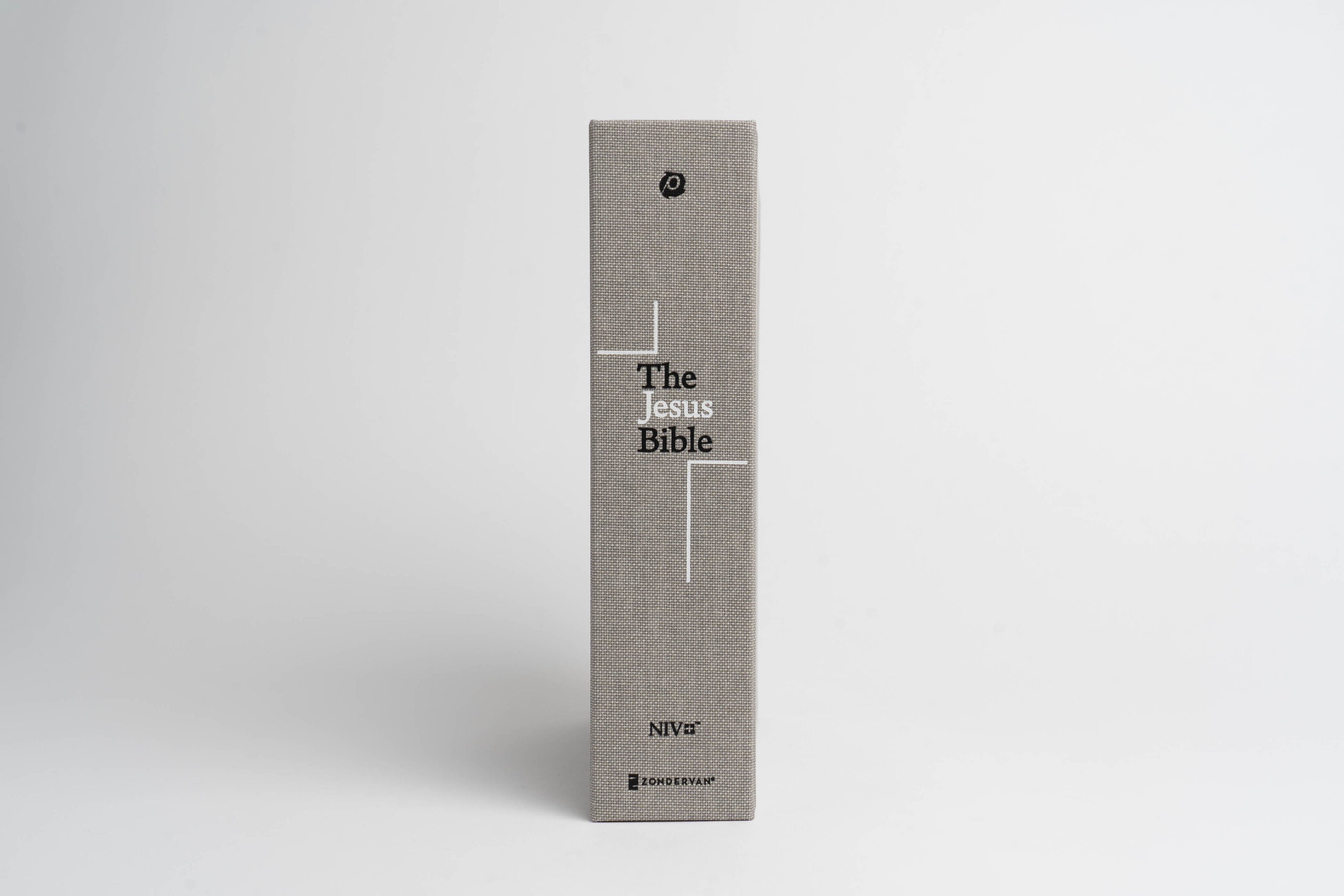 The Jesus Bible - NIV - Gray Linen - passion resources