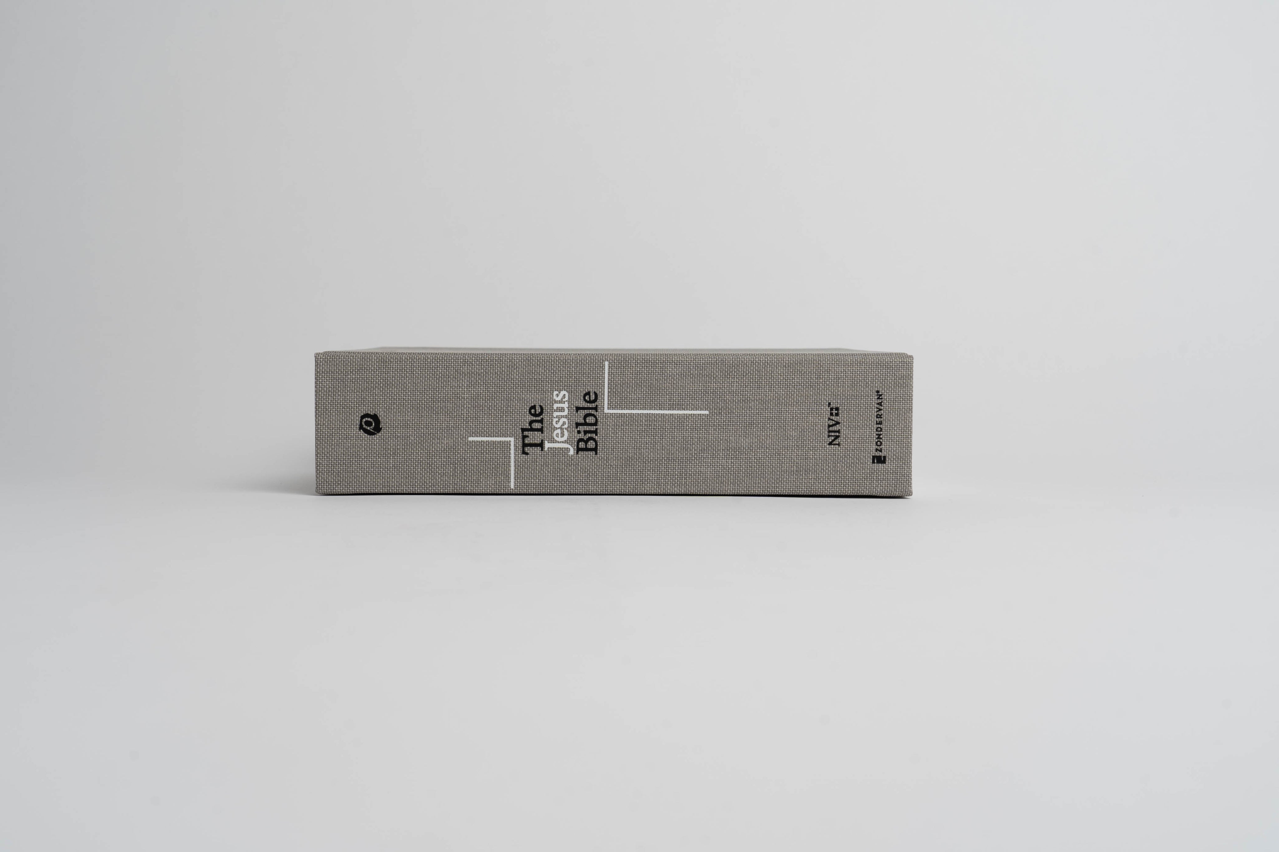 The Jesus Bible - NIV - Gray Linen - passion resources