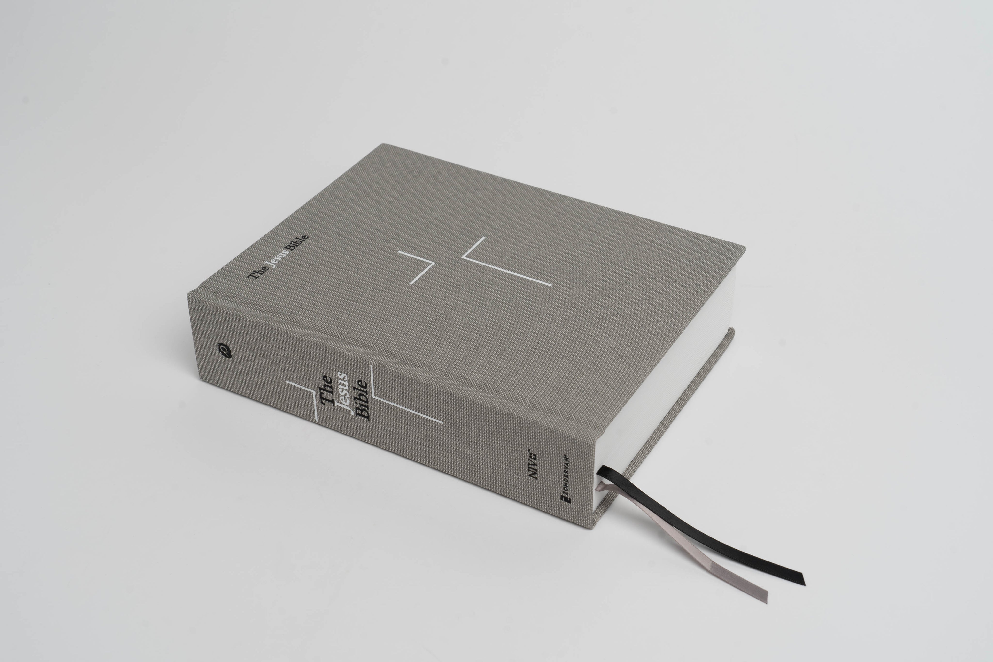 The Jesus Bible - NIV - Gray Linen - passion resources