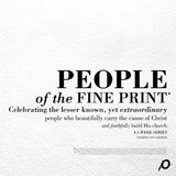 People of the Fine Print (Digital Download) // Louie Giglio